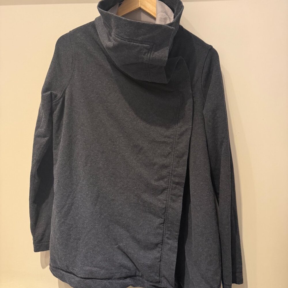 Lululemon Savasana Wrap Cardigan Charcoal Gray Women's Size 8